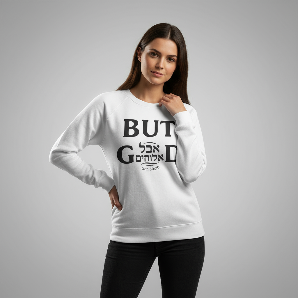 Aval Elohim Ultra Cotton Long Sleeve Tee – “But God” Edition