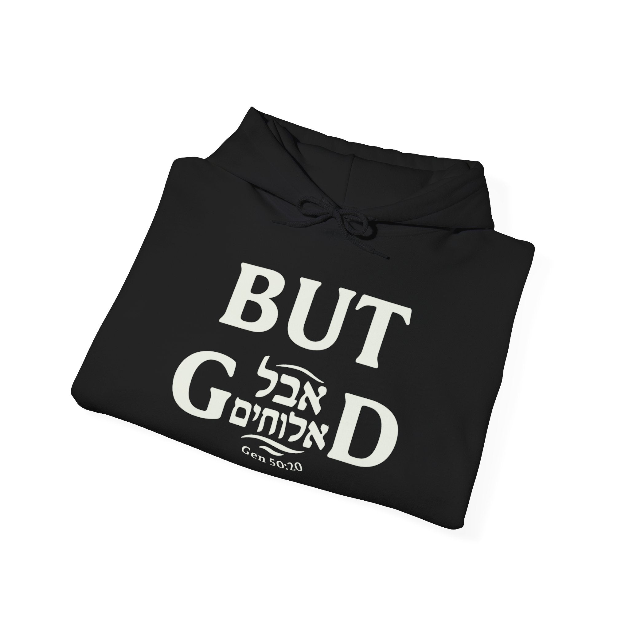 Aval Elohim “But God” Hoodie – Light Words, Powerful Message