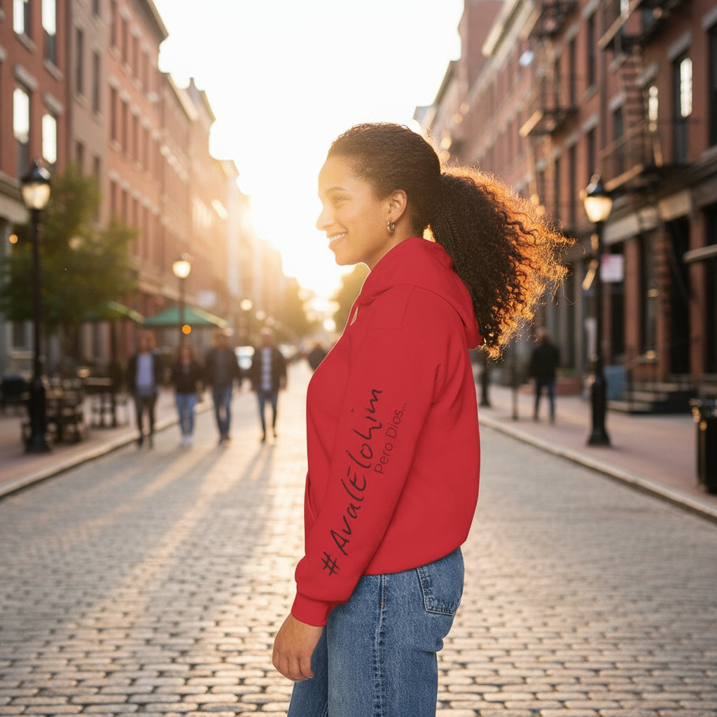 Aval Elohim “Pero Dios” Hoodie – Faith Without Borders