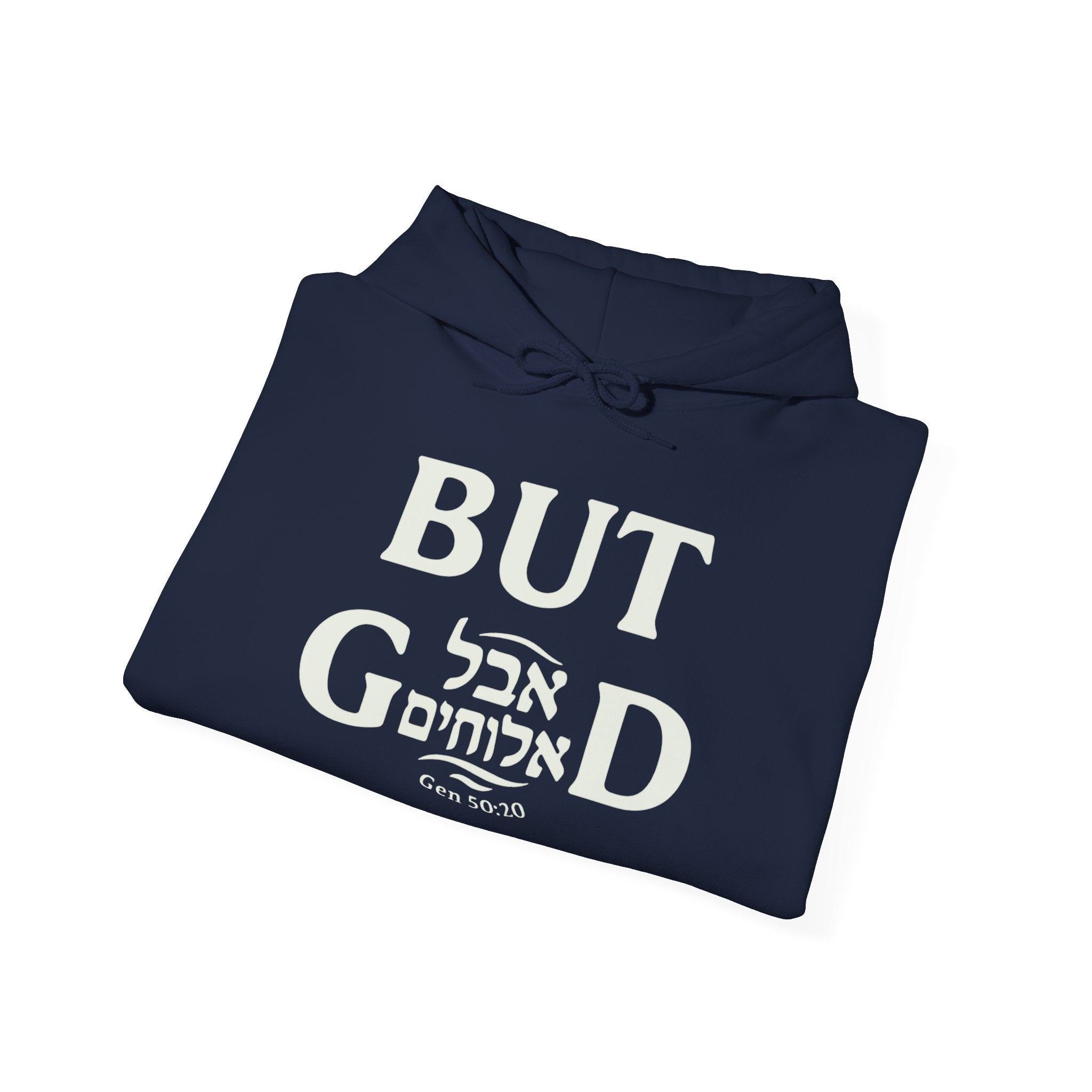Aval Elohim “But God” Hoodie – Light Words, Powerful Message