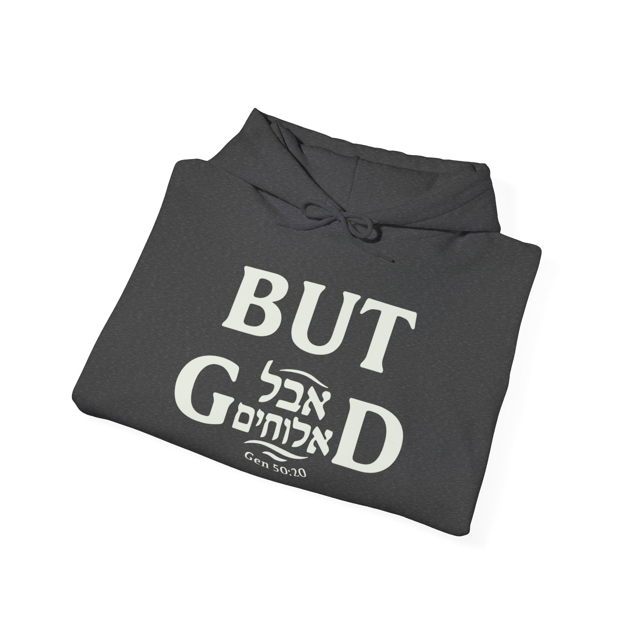 Aval Elohim “But God” Hoodie – Light Words, Powerful Message